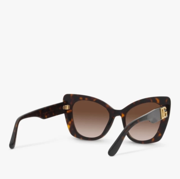 New - Dolce & GabbanaDG4405 Women's Butterfly Sunglasses, Tortoise/Brown Gradi… - Picture 6 of 17